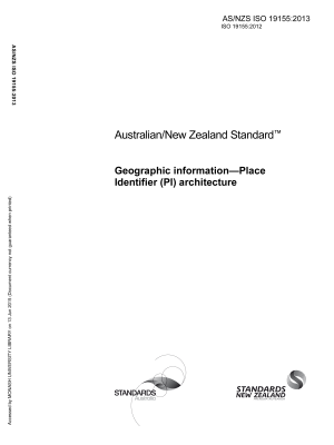 AS/NZS ISO 19155:2013
