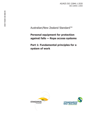 AS/NZS ISO 22846.1:2020