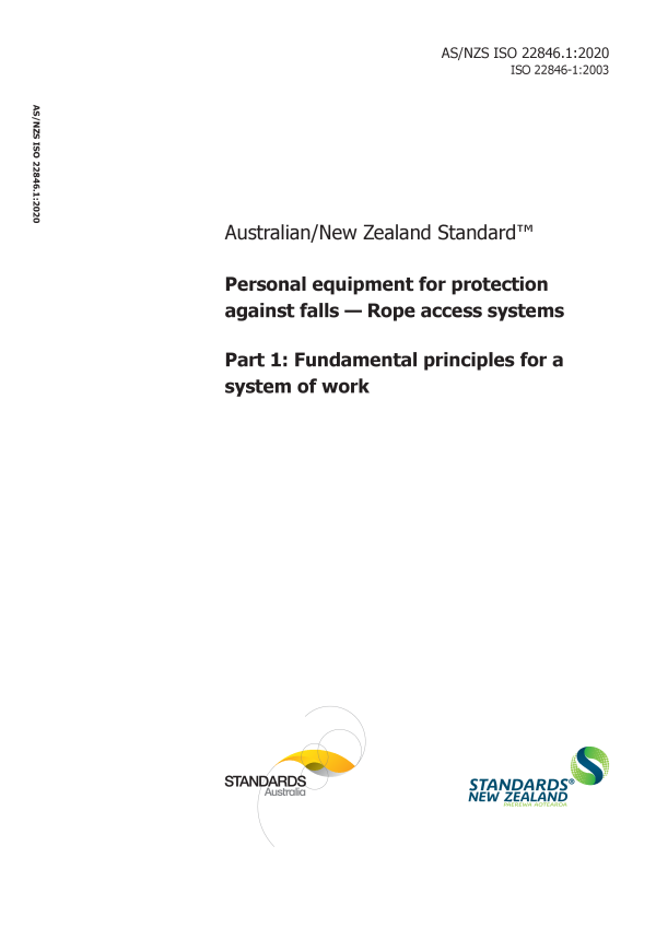 AS/NZS ISO 22846.1:2020