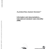 AS/NZS ISO 27729:2014