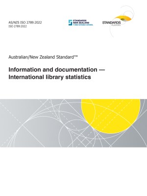 AS/NZS ISO 2789:2022