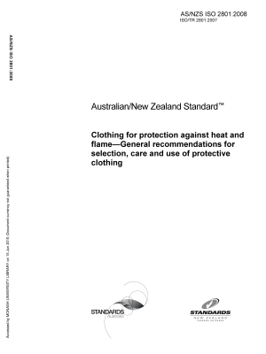 AS/NZS ISO 2801:2008
