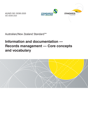 AS/NZS ISO 30300:2020