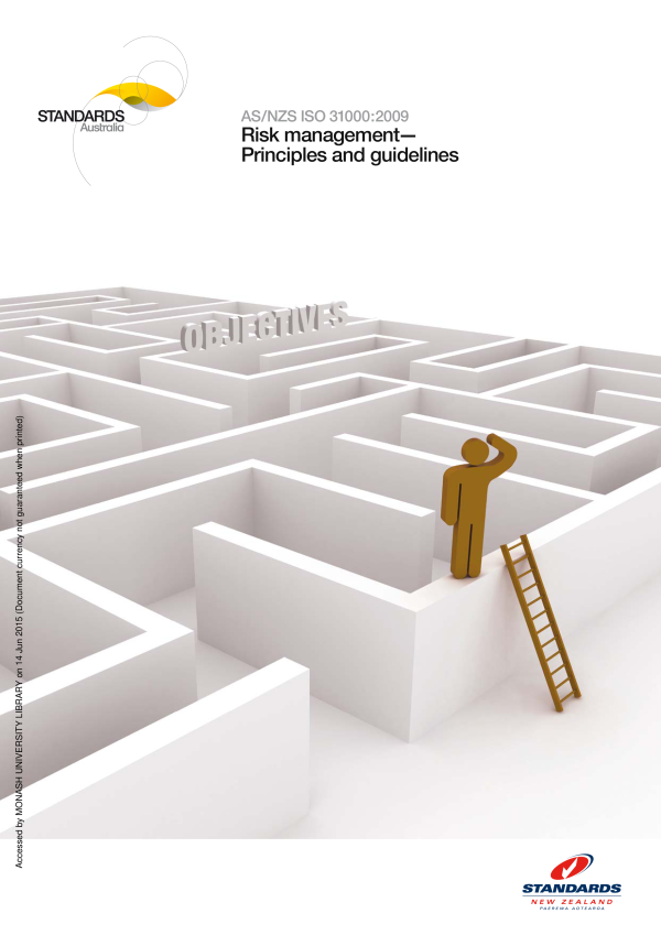 AS/NZS ISO 31000:2009