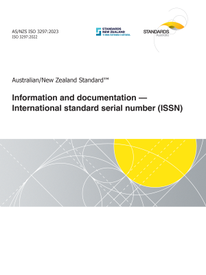 AS/NZS ISO 3297:2023