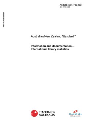 AS/NZS ISO 4789:2004