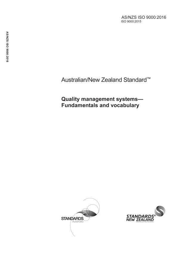 AS/NZS ISO 9000:2016