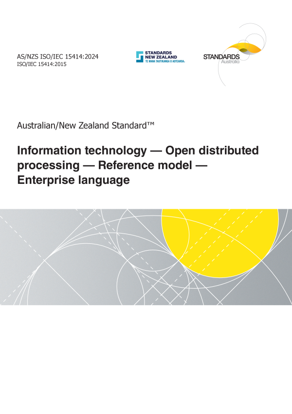 AS/NZS ISO/IEC 15414:2024