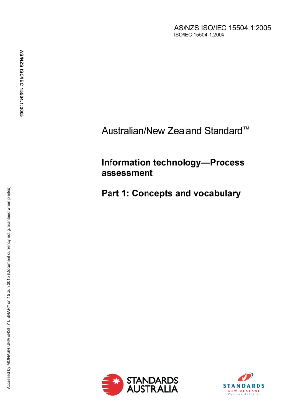 AS/NZS ISO/IEC 15504.1:2005