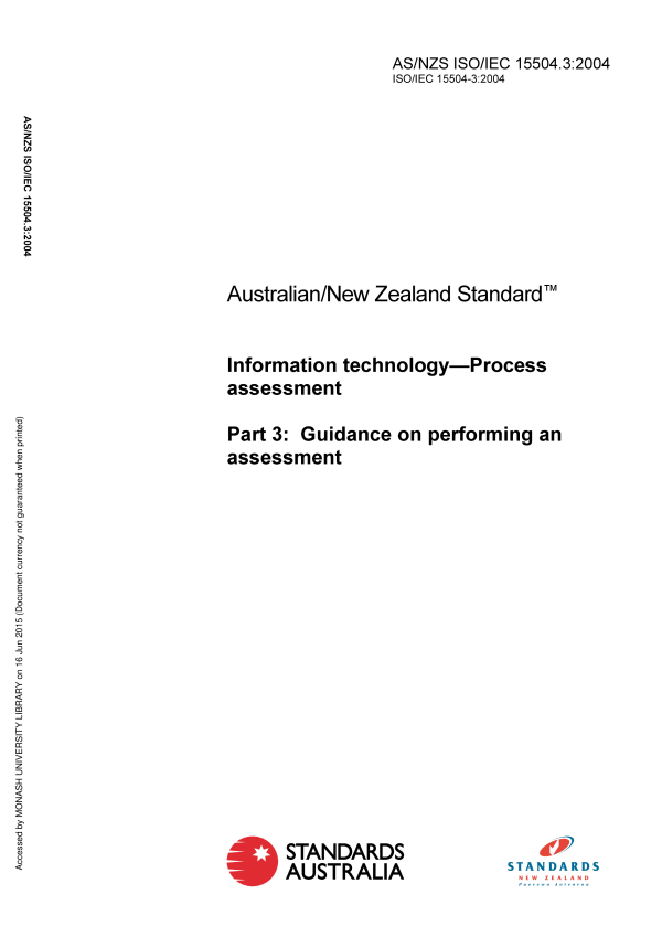 AS/NZS ISO/IEC 15504.3:2004