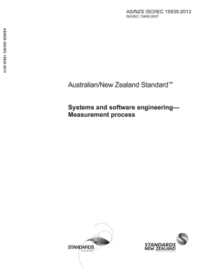AS/NZS ISO/IEC 15939:2013