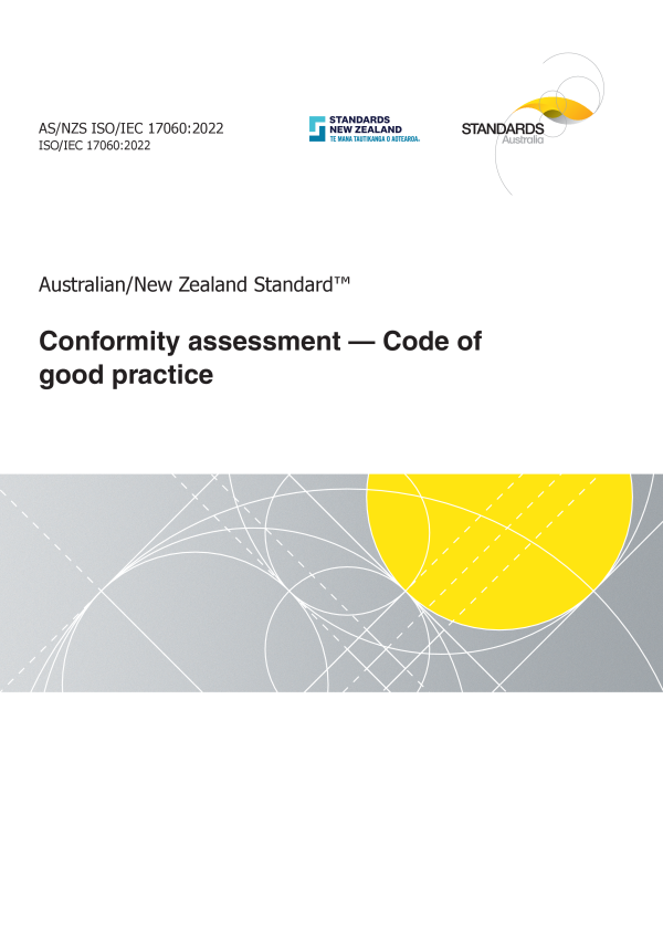 AS/NZS ISO/IEC 17060:2022