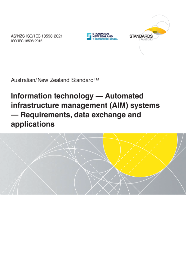 AS/NZS ISO/IEC 18598:2021