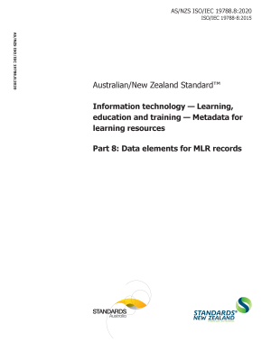 AS/NZS ISO/IEC 19788.8:2020