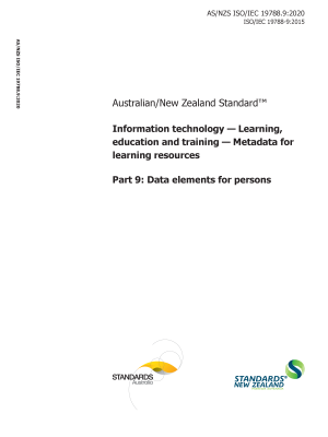 AS/NZS ISO/IEC 19788.9:2020