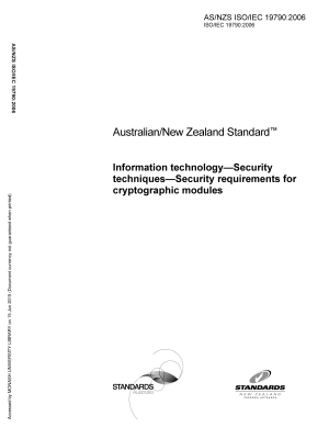 AS/NZS ISO/IEC 19790:2006
