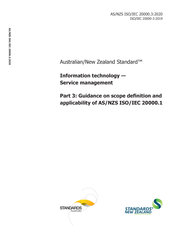 AS/NZS ISO/IEC 20000.3:2020