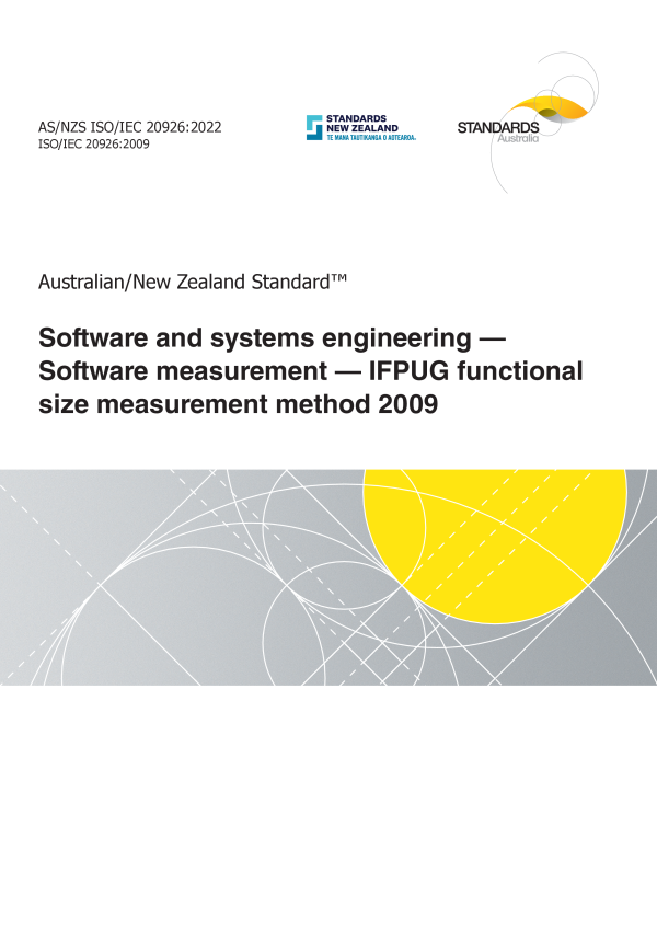 AS/NZS ISO/IEC 20926:2022
