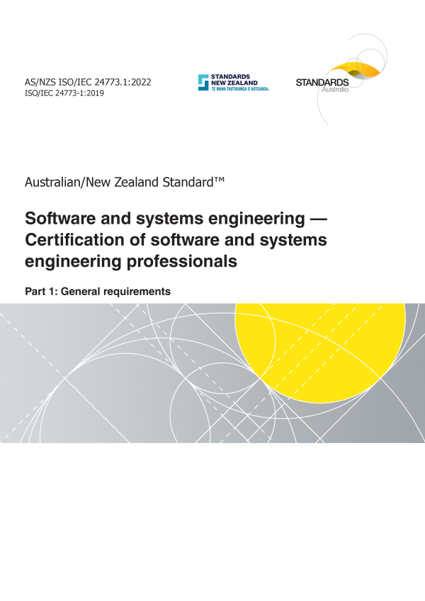 AS/NZS ISO/IEC 24773.1:2022 AS/NZS ISO/IEC 24773.1:2022