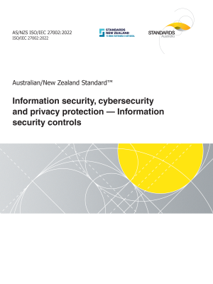 AS/NZS ISO/IEC 27002:2022