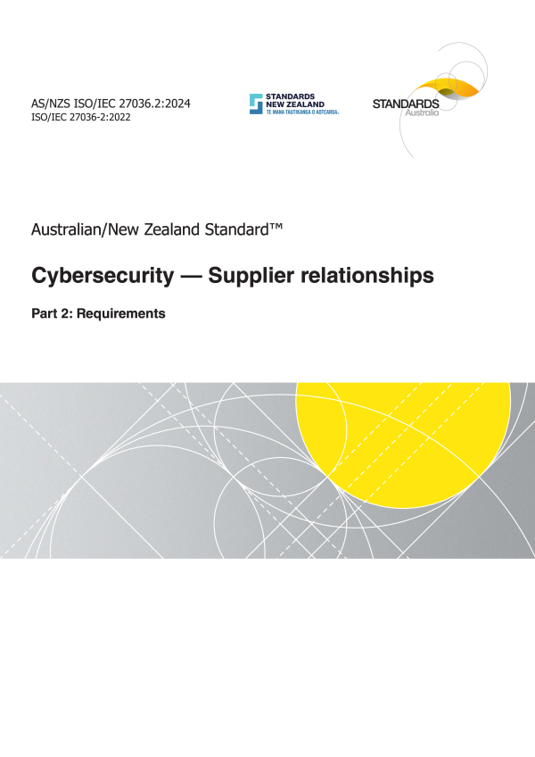 AS/NZS ISO/IEC 27036.2:2024