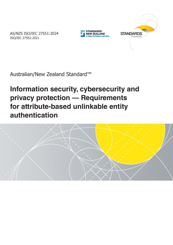 AS/NZS ISO/IEC 27551:2024 AS/NZS ISO/IEC 27551:2024