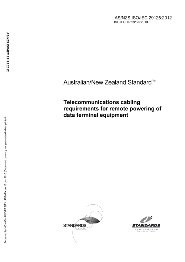 AS/NZS ISO/IEC 29125:2012