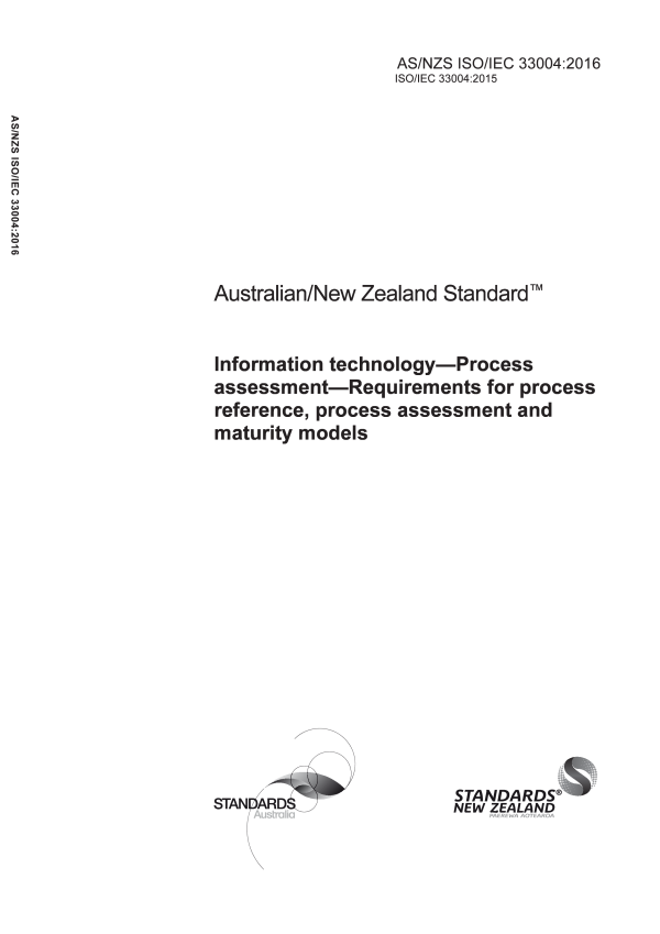 AS/NZS ISO/IEC 33004:2016