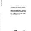 AS/NZS ISO/IEC 9798.3:2008