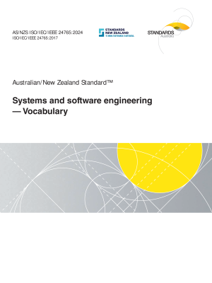 AS/NZS ISO/IEC/IEEE 24765:2024