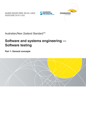 AS/NZS ISO/IEC/IEEE 29119.1:2022