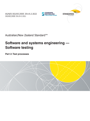 AS/NZS ISO/IEC/IEEE 29119.2:2022