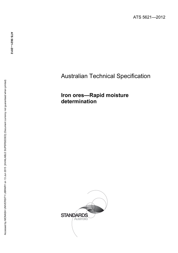 ATS 5621-2012