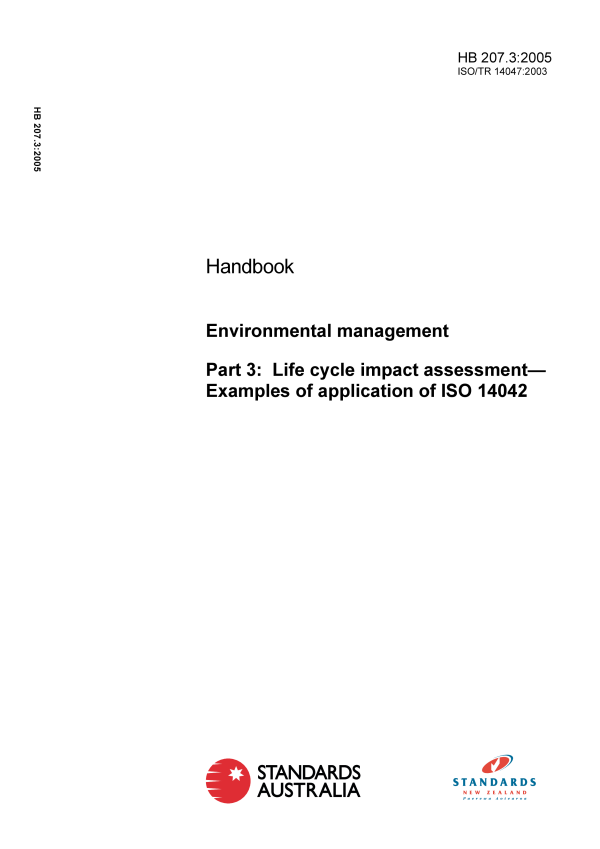 HB 207.3:2005 HB 207.3:2005