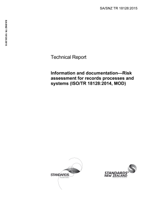 SA/SNZ TR 18128:2015