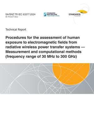 SA/SNZ TR IEC 63377:2024