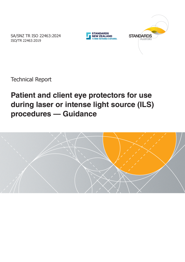 SA/SNZ TR ISO 22463:2024