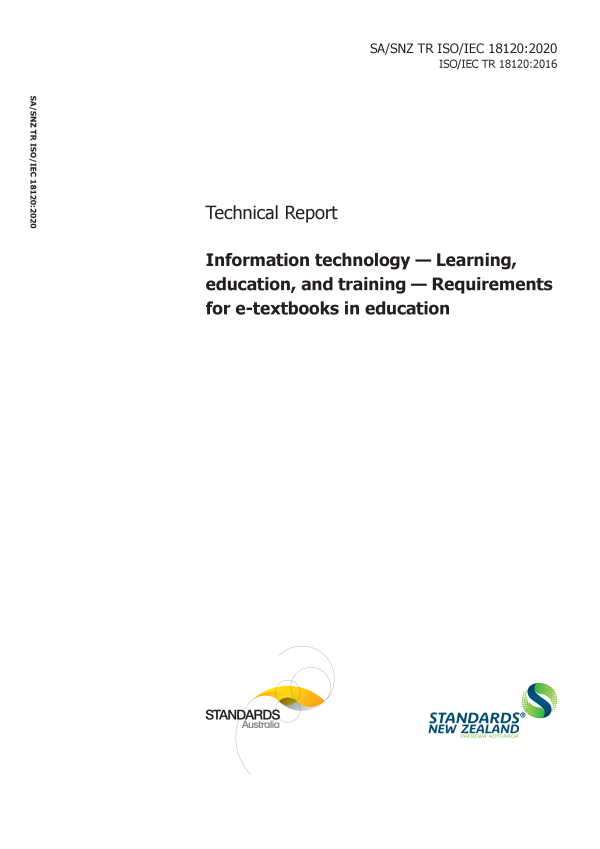 SA/SNZ TR ISO/IEC 18120:2020
