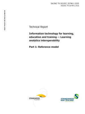 SA/SNZ TR ISO/IEC 20748.1:2020