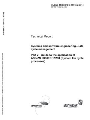 SA/SNZ TR ISO/IEC 24748.2:2014