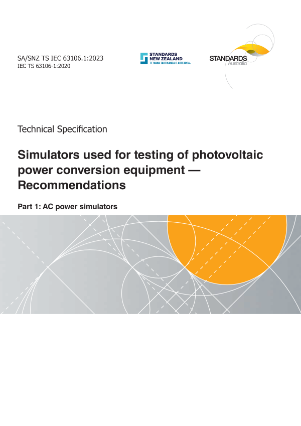 SA/SNZ TS IEC 63106.1:2023