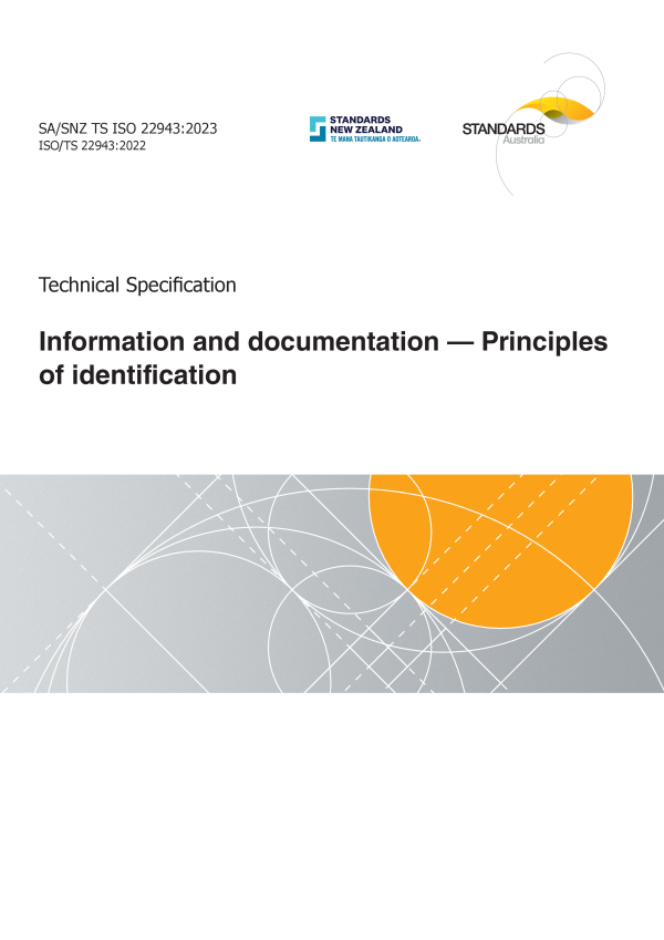 SA/SNZ TS ISO 22943:2023