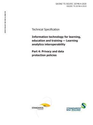 SA/SNZ TS ISO/IEC 20748.4:2020