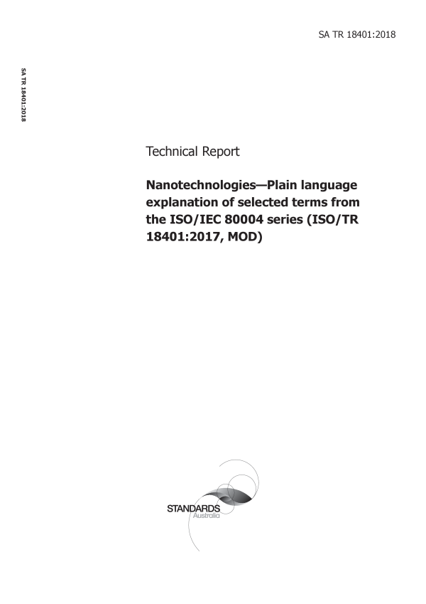 SA TR 18401:2018 PDF
