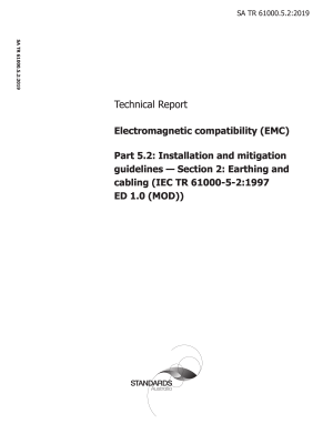 SA TR 61000.5.2:2019