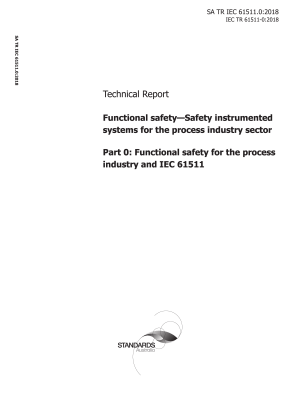 SA TR IEC 61511.0:2018