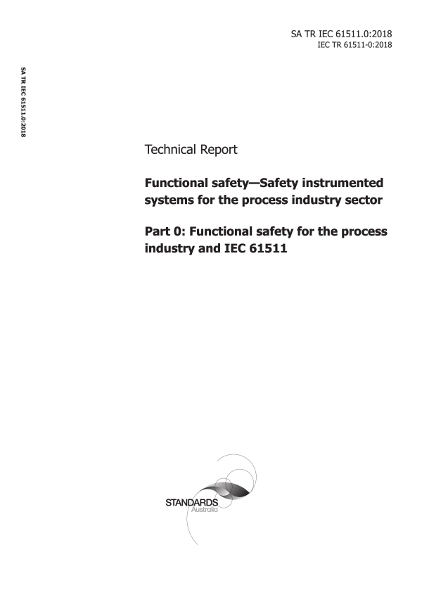 SA TR IEC 61511.0:2018