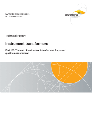 SA TR IEC 61869.103:2021