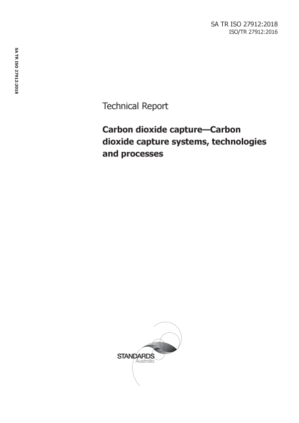 SA TR ISO 27912:2018