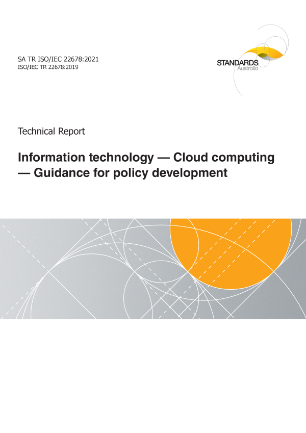 SA TR ISO/IEC 22678:2021